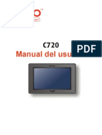 Manual GPS Mio c720