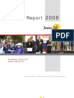 Annual Report Pentru Voi 2008 en