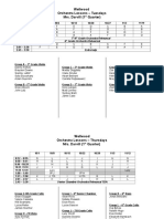 Darvill 1st Quarter Schedules 2015 Revised Sept 29