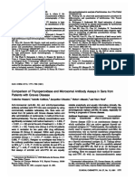 Comparison of Thyroperoxidase and Microsomal Antibody Assays in Sera From Patients With Graves Disease (1991)