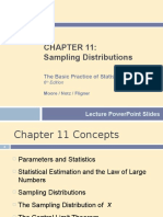 Sampling Distributions: The Basic Practice of Statistics