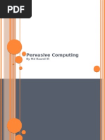 Pervasive Computing