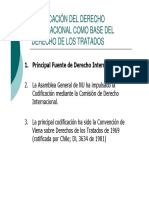 Codificaci N Del Derecho Internacional Como Base Del Derecho de Los Tratados Modo de Compatibilidad