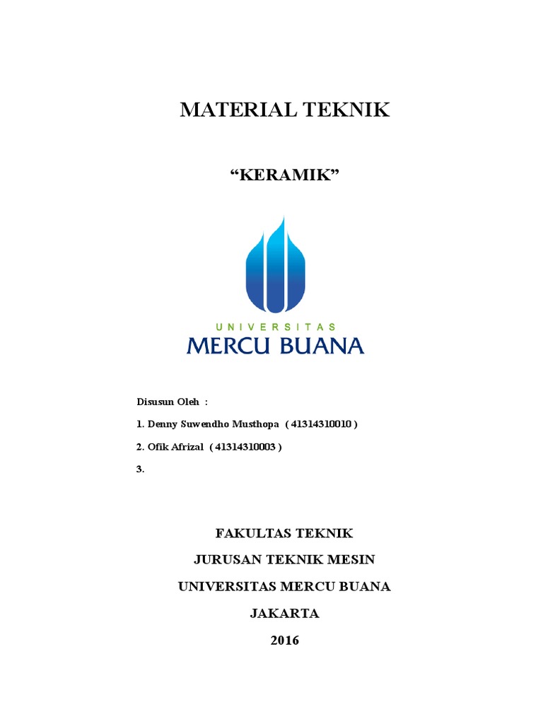 Makalah Material Teknik  PDF