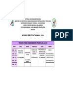 Horario de Los Estudiantes Etin 2016-I PDF