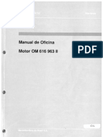 Manual de Oficina Motor OM 616 963 II Correo