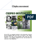 Chipko Movement