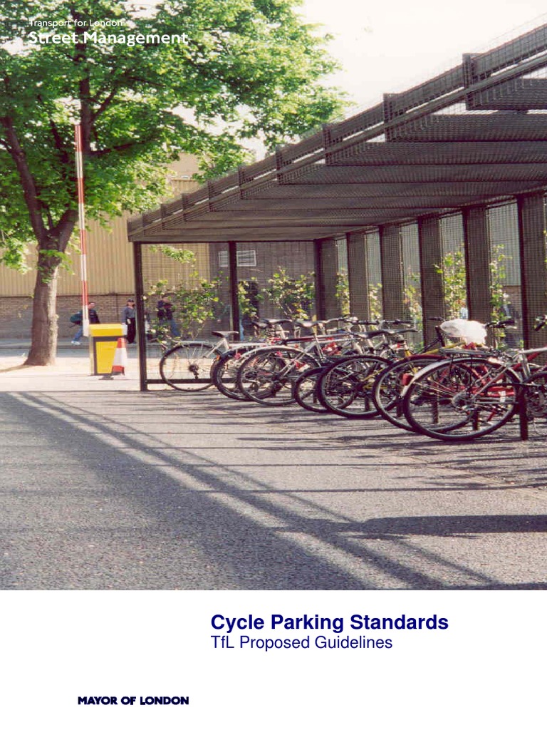Cycle Parking Standards TFL Proposed Guidelines PDF Transport