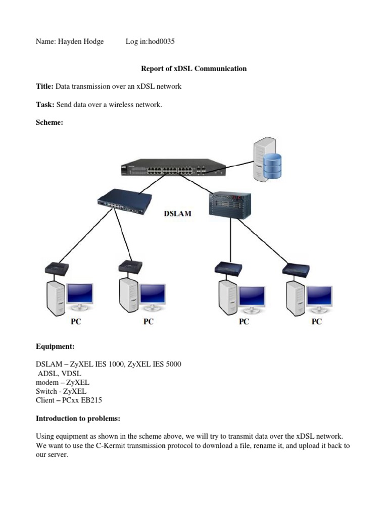 Report On DSL | PDF | Business | Technology & Engineering