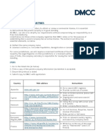 List of Company Registries for License Renewal