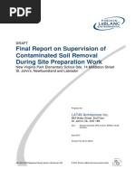 Download DRAFT Final Report on Supervision of Contaminated Soil Removal During Site Preparation Work New Virginia Park Elementary School Site 14 Middleton Street St Johns NL by Desmond Sullivan SN294888917 doc pdf