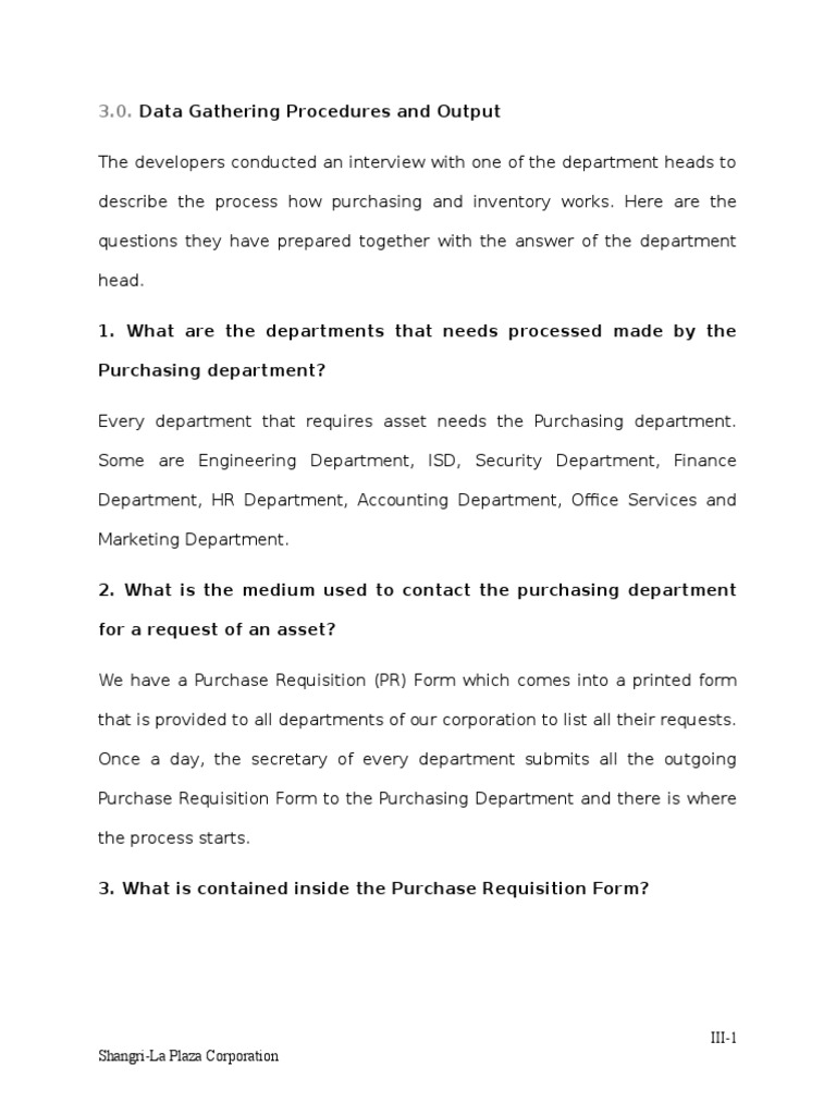 chapter 3 data gathering procedure example in research paper