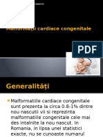 Malformații Cardiace Congenitale