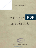 Traditie Si Literatura