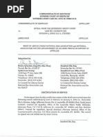 NAACP & National Bar Association Brief On The Racial Makeup of Juries in Support of Judge Olu Stevens