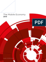 GSMA Global Mobile Economy Report 2015