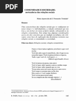 Comunidades e Sociedade. Norteadoras Das Relações Sociais