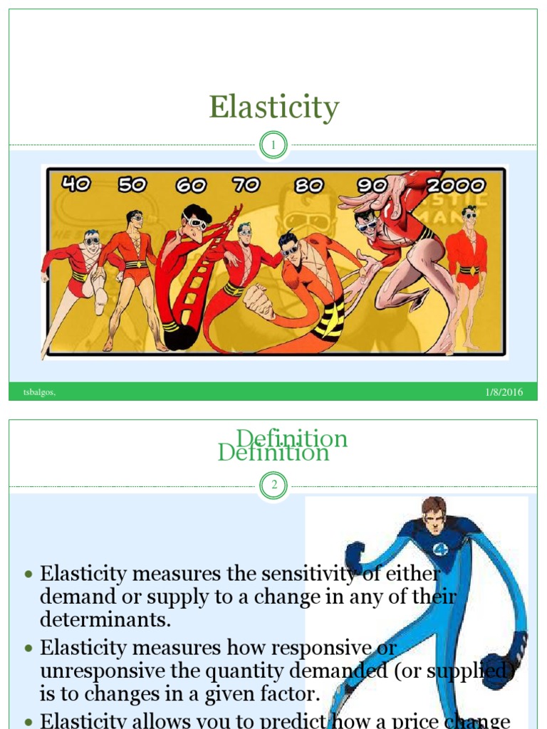 Elasticity 2015 | PDF | Price Elasticity Of Demand | Demand