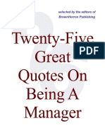25 Quotes on Management