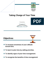 Taking Charge of Your Time: Presented by