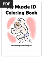 Muscle Coloring Book