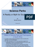 Science Parks: A Reality or Myth For South Africa?