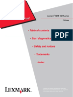 lexmark 7525_X543 service manual 