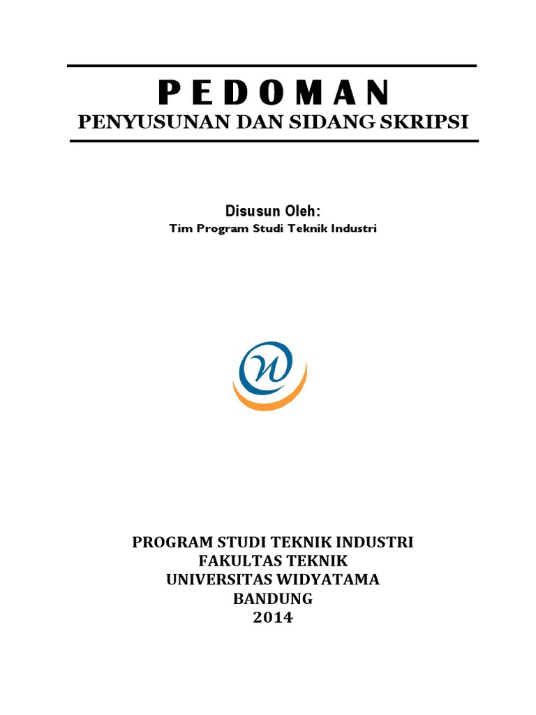 Pedoman Skripsi 2014 Revisi