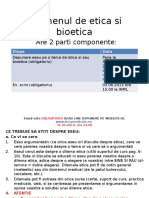 Examen Bioetica_med Gen_organizare_sem II 2013