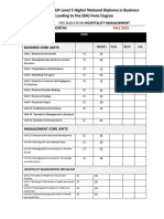 Pearson Btec Uk Level 5 Higher National Diploma in Business Hospitality PDF