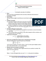 12 Physics Notes Ch10 Wave Optics