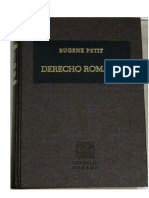 Tratado Elemental de Derecho Romano. 23a. Ed. Edit. Porrúa, 2007