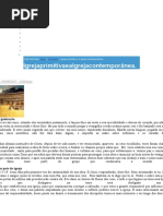 Igreja Primitiva x Igreja Moderna