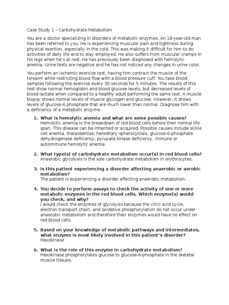 Case study glycolysis image