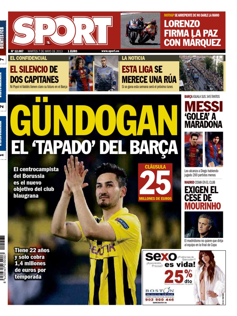 Sport 0507 | PDF | FC Barcelona | Lionel Messi, image size:768x1024