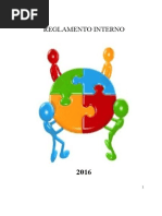 Reglamento Interno 2016 para Ed. Primaria