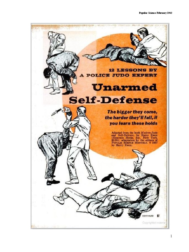 Unarmed Self Defense Ewen Pdf Social Science Art