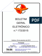 Boletim Geral Eletrônico 172/2015