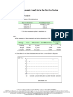 Chapter 16 Economic Analysis in The Service Sector