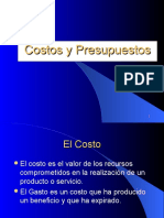 Costos y Presupuestos