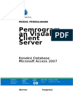 Pemrograman Visual Client Server Modul-9