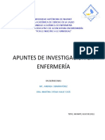 Apuntes de Investigacion en Enfermeria