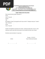 Surat Penolakan Rujuk