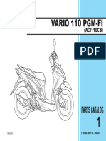 Part Catalog New Honda Vario FI