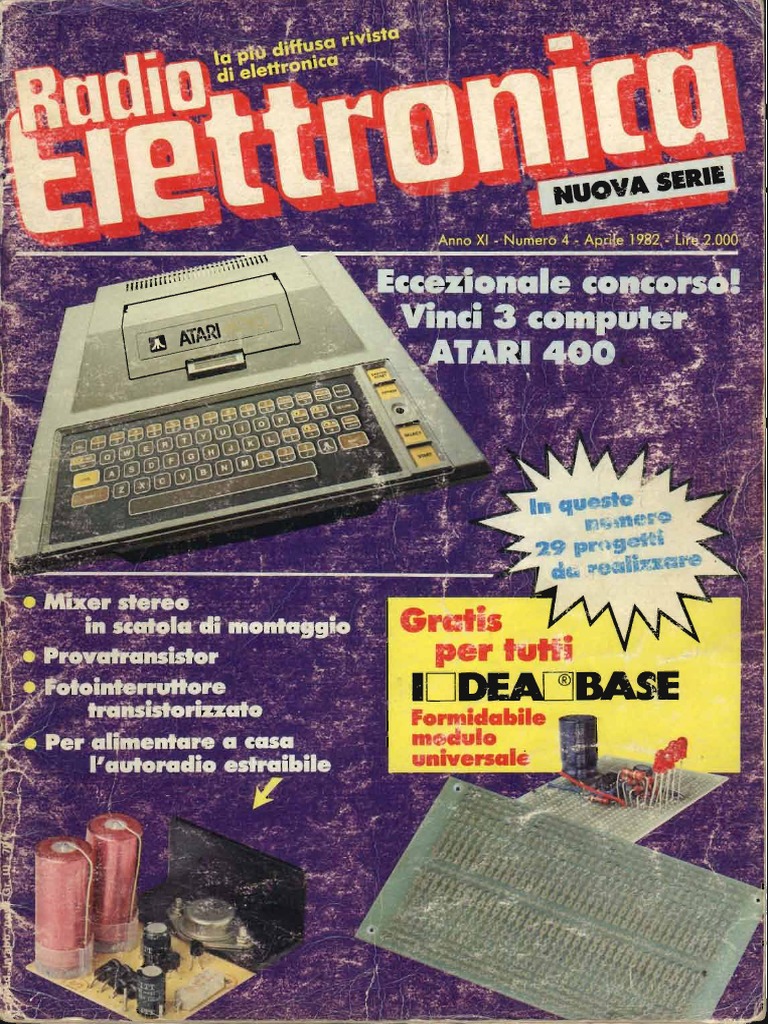 Radio Elettronica 1982 04 | PDF