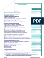 Check List Prestamo Facil PDF