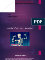 Nutrición y Salud Ósea