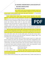 Tutorial Analisa Variabel Dummy Independen Linear PDF