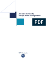 An Introduction To Supply Base Management PDF