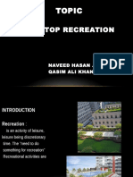 Topic: Rooftop Recreation